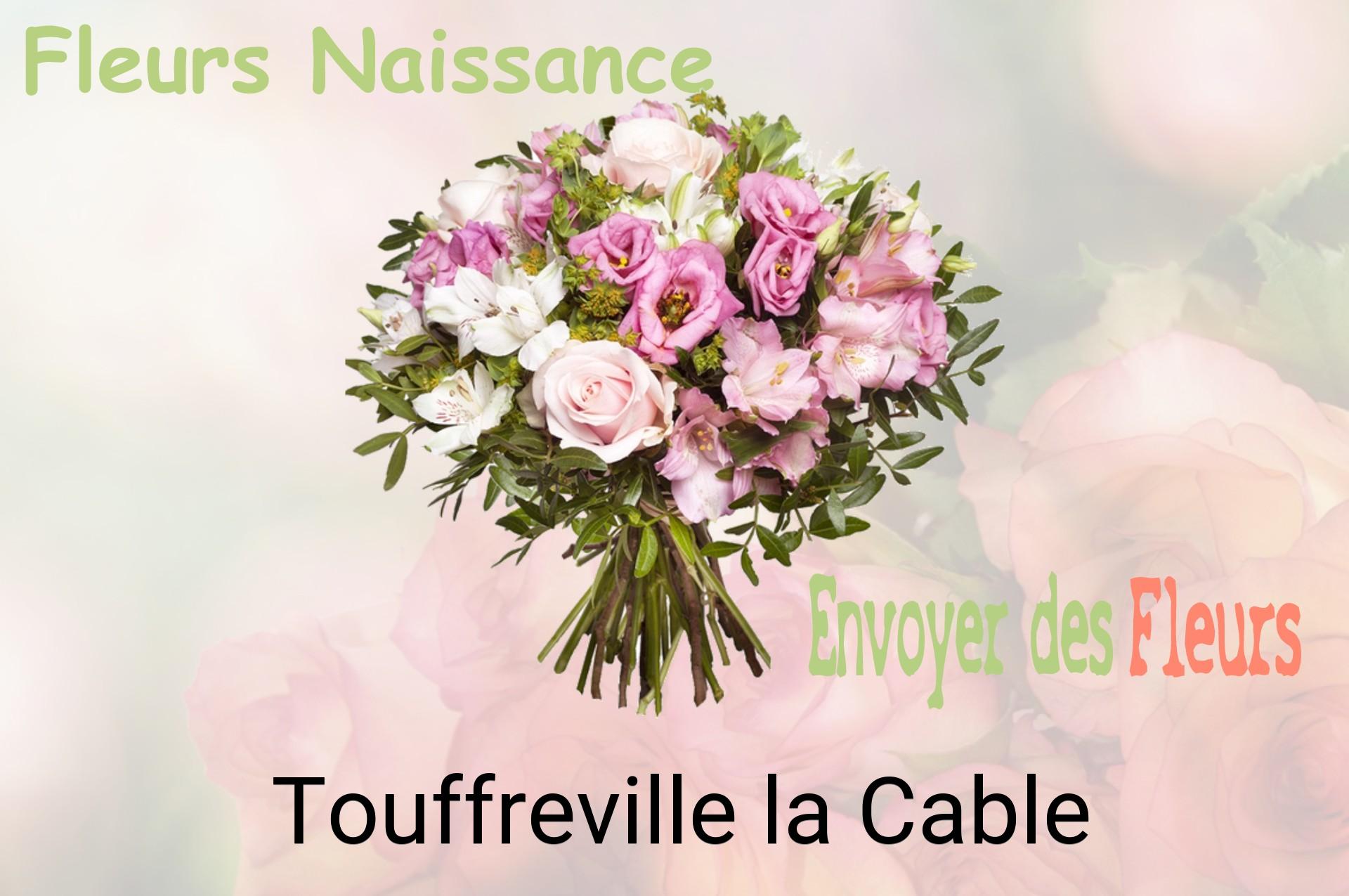 Bouquet de fleurs de naissance livré à Touffreville-la-Cable